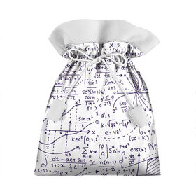 Подарочный 3D мешок с принтом Формулы в Курске, 100% полиэстер | Размер: 29*39 см | алгебра | математика | математические формулы | наука | научные формулы | формулы