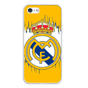 Чехол для iPhone 5/5S матовый с принтом REAL MADRID. в Курске, Силикон | Область печати: задняя сторона чехла, без боковых панелей | fc | football | football club | real madrid | sport | испанский футбольный клуб | лучший футбольный клуб xx века | мадрид | реал мадрид | спорт | уефа | униформа | фирменные цвета | фифа | фк | футбол | футбольный клуб