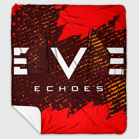 Плед с рукавами с принтом EVE ECHOES ИВ ЭХО в Курске, 100% полиэстер | Закругленные углы, все края обработаны. Ткань не мнется и не растягивается. Размер 170*145 | echo | echoes | eve | game | games | logo | online | space | ев онлайн | ев эхо | еве | ив онлайн | ив эхо | игра | игры | космос | лого | логотип | логотипы | онлайн | символ | символы | эхо | эхос