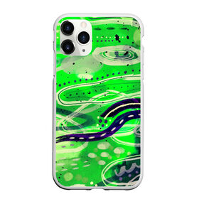 Чехол для iPhone 11 Pro матовый с принтом Jyu в Курске, Силикон |  | colorful | lines | patterns | shapes | spots | линии | пятна | разноцветный | узоры | формы