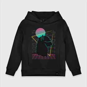 Детское худи Oversize хлопок с принтом Vaporwave Alpaca в Курске, френч-терри — 70% хлопок, 30% полиэстер. Мягкий теплый начес внутри —100% хлопок | боковые карманы, эластичные манжеты и нижняя кромка, капюшон на магнитной кнопке | 80s | 80е | 90s | 90е | cute | gradient | retro | retrowave | style | sun | альпака | вапорвейв | вейпорвейв | геометрия | градиент | дым | животное | животные | лама | мех | милая | овечка | овца | паровая волна | прикол | ретро