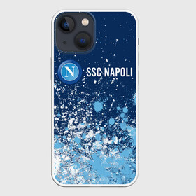 Чехол для iPhone 13 mini с принтом SSC NAPOLI   Наполи в Курске,  |  | club | footbal | logo | napoli | ssc | знак | клуб | логотип | логотипы | наполи | символ | символы | форма | футбол | футбольная | футбольный