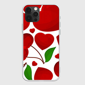 Чехол для iPhone 12 Pro Max с принтом Вишня в Курске, Силикон |  | abstract | brand | geometry | sport | texture | абстракция | бренд | геометрия | классика | летние | минимализм | модные | популярные иллюстрации | прикольные картинки | спорт | стиль | стильные | текстура