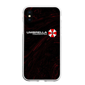 Чехол для iPhone XS Max матовый с принтом UMBRELLA CORP АМБРЕЛЛА в Курске, Силикон | Область печати: задняя сторона чехла, без боковых панелей | corp | corporation | evil | game | games | logo | resident | umbrella | амбрелла | зла | зонт | зонтик | игра | игры | корп | корпорация | лого | логотип | обитель | резидент | символ | эвил