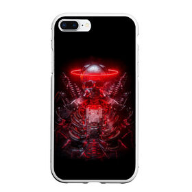 Чехол для iPhone 7Plus/8 Plus матовый с принтом Digital Skeleton | 1.1 в Курске, Силикон | Область печати: задняя сторона чехла, без боковых панелей | cool | cyborg | decoration | fashion | fear | ghost | halloween | head | horror | robot | skeleton | skull | technology | голова | киборг | круто | мода | призрак | робот | скелет | технологии | ужас | украшение | хеллоуин | череп