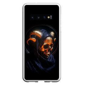 Чехол для Samsung Galaxy S10 с принтом Golden skull | 1.1 в Курске, Силикон | Область печати: задняя сторона чехла, без боковых панелей | cool | cyborg | decoration | fashion | fear | ghost | halloween | head | horror | robot | skeleton | skull | technology | голова | киборг | круто | мода | призрак | робот | скелет | технологии | ужас | украшение | хеллоуин | череп