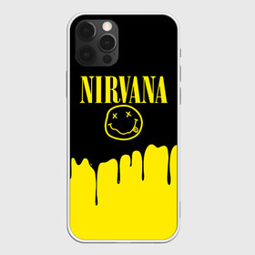 Чехол для iPhone 12 Pro Max с принтом Nirvana в Курске, Силикон |  | music | nirvana | rock | smile | американская рок группа | гранж | известные личности | крист новоселич | курт кобейн | музыка | музыканты | нирвана | панк рок | певцы | рок | смайл | хард рок | хэви металл