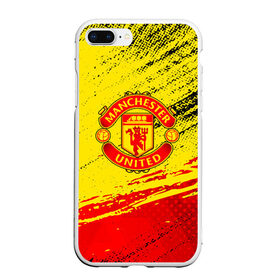 Чехол для iPhone 7Plus/8 Plus матовый с принтом MANCHESTER UNITED. в Курске, Силикон | Область печати: задняя сторона чехла, без боковых панелей | fc | fcmu | football | football club | manchester united | red devils | sport | красные дьяволы | манчестер юнайтед | спорт | фк | фкмю | футбол | футбольный клуб