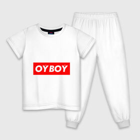 Детская пижама хлопок с принтом oyboy в Курске, 100% хлопок |  брюки и футболка прямого кроя, без карманов, на брюках мягкая резинка на поясе и по низу штанин
 | казахи | ойбой | сабуров | чбд | что было дальше | щербаков | юмор