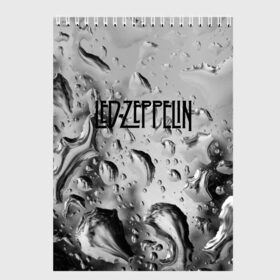 Скетчбук с принтом Led Zeppelin в Курске, 100% бумага
 | 48 листов, плотность листов — 100 г/м2, плотность картонной обложки — 250 г/м2. Листы скреплены сверху удобной пружинной спиралью | led zeppelin | music | rock | блюз рок | британская рок группа | джимми пейдж | известные личности | лед зеппелин | лэд зиппелин | музыка | музыканты | певцы | рок | фолк рок | хард рок | хеви метал