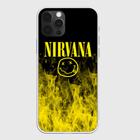 Чехол для iPhone 12 Pro Max с принтом Nirvana в Курске, Силикон |  | music | nirvana | rock | smile | американская рок группа | гранж | известные личности | крист новоселич | курт кобейн | музыка | музыканты | нирвана | панк рок | певцы | рок | смайл | хард рок | хэви металл