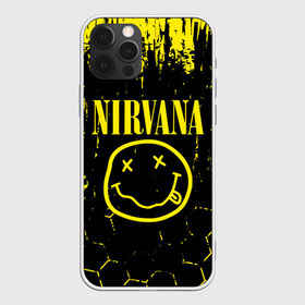 Чехол для iPhone 12 Pro Max с принтом Nirvana в Курске, Силикон |  | music | nirvana | rock | smile | американская рок группа | гранж | известные личности | крист новоселич | курт кобейн | музыка | музыканты | нирвана | панк рок | певцы | рок | смайл | хард рок | хэви металл