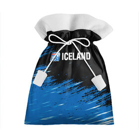 Подарочный 3D мешок с принтом KSI ICELAND. в Курске, 100% полиэстер | Размер: 29*39 см | 2019 | 2020 | fc | football | iceland | ksi | sport | исландия | кси | сборная исландии | спорт | спортивные | униформа | фирменные цвета | фк | футбол | футбольный клуб