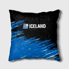 Подушка 3D с принтом KSI ICELAND. в Курске, наволочка – 100% полиэстер, наполнитель – холлофайбер (легкий наполнитель, не вызывает аллергию). | состоит из подушки и наволочки. Наволочка на молнии, легко снимается для стирки | 2019 | 2020 | fc | football | iceland | ksi | sport | исландия | кси | сборная исландии | спорт | спортивные | униформа | фирменные цвета | фк | футбол | футбольный клуб
