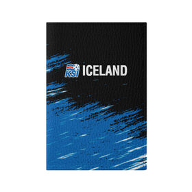 Обложка для паспорта матовая кожа с принтом KSI ICELAND. в Курске, натуральная матовая кожа | размер 19,3 х 13,7 см; прозрачные пластиковые крепления | Тематика изображения на принте: 2019 | 2020 | fc | football | iceland | ksi | sport | исландия | кси | сборная исландии | спорт | спортивные | униформа | фирменные цвета | фк | футбол | футбольный клуб
