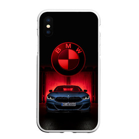 Чехол для iPhone XS Max матовый с принтом BMW M5 в Курске, Силикон | Область печати: задняя сторона чехла, без боковых панелей | Тематика изображения на принте: bmw | i8 | m5 | motorsport | x7 | бмв | бмв м5 | бумер | бэха | кар | машина | спорткар | супер | тачка