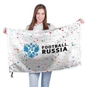 Флаг 3D с принтом FOOTBALL RUSSIA / Футбол в Курске, 100% полиэстер | плотность ткани — 95 г/м2, размер — 67 х 109 см. Принт наносится с одной стороны | football | russia | sport | арсенал | ахмат | герб | динамо | зенит | краснодар | локомотив | россии | российский | россия | ростов | ротор | рубин | русский | сборная | символ | союз | спартак | спорт | форма