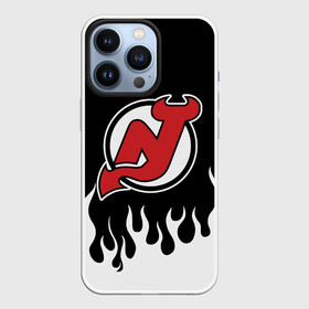 Чехол для iPhone 13 Pro с принтом Нью Джерси Девилз в Курске,  |  | devils | hockey | new jersey | new jersey devils | nhl | usa | девилз | нхл | нью джерси | нью джерси девилз | спорт | сша | хоккей | шайба