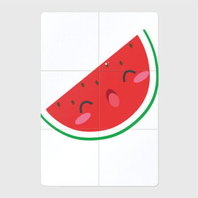 Магнитный плакат 2Х3 с принтом Кусочек Арбуза в Курске, Полимерный материал с магнитным слоем | 6 деталей размером 9*9 см | Тематика изображения на принте: kawai | kawaii | mimi | watermelon | арбуз | еда | каваи | кавай | кавайи | кавайный | кавайный арбуз | кусочек арбуза | милота | мимишный | фрукт | ягода