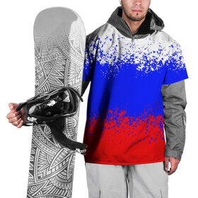Накидка на куртку 3D с принтом Россия. в Курске, 100% полиэстер |  | russia | герб | государство | наша раша | патриотизм | раша | россия | россия 2020 | страна | флаг | флаг россии | я русский