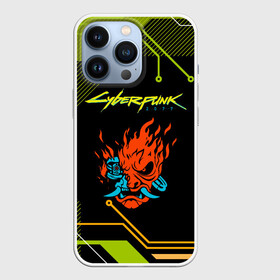 Чехол для iPhone 13 Pro с принтом CYBERPUNK 2077. в Курске,  |  | cd project red | cyberpunk 2077 | keanu reeves | samurai | киану ривз | киберпанк 2077 | самураи