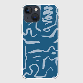 Чехол для iPhone 13 mini с принтом Texture в Курске,  |  | abstraction | art | background | strokes | texture | абстракция | арт | мазки | текстура | фон