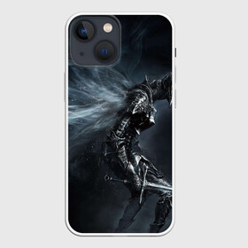 Чехол для iPhone 13 mini с принтом Ночной рыцарь в Курске,  |  | ночной рыцарь | рыцарь | рыцарь с мечом | фентези | фэнтези