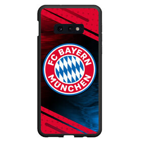 Чехол для Samsung S10E с принтом FC BAYERN / БАВАРИЯ в Курске, Силикон | Область печати: задняя сторона чехла, без боковых панелей | Тематика изображения на принте: bayern | club | fc | footbal | logo | бавария | знак | клуб | лого | логотип | логотипы | символ | символы | форма | футбол | футбольная | футбольный