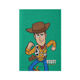 Обложка для паспорта матовая кожа с принтом Woody The Sheriff в Курске, натуральная матовая кожа | размер 19,3 х 13,7 см; прозрачные пластиковые крепления | disney | pixar | toy story | vdkimel | woody | вуди | дисней | история игрушек | пиксар