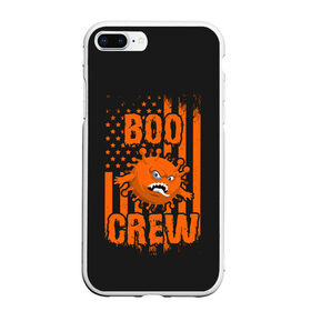 Чехол для iPhone 7Plus/8 Plus матовый с принтом Boo Crew (covid19) в Курске, Силикон | Область печати: задняя сторона чехла, без боковых панелей | Тематика изображения на принте: 19 | america | boo | cat | covid | covid 19 | covid19 | ghost | halloween | monster | ncov | zombie | америка | бу | вирус | кладбище | коронавирус | монстр | монстры | приведение | приведения | призрак | призраки | тыква | хэллоу