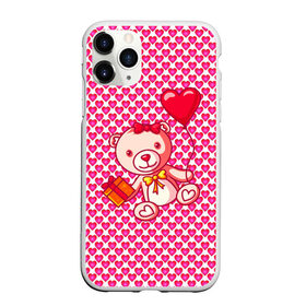 Чехол для iPhone 11 Pro матовый с принтом Медвежонок сюрприз в Курске, Силикон |  | baby | bear | love is | teddy | valentines | бабочка | бантик | валентина | влюбленный | воздушный шарик | девочка | игрушка | лучшая мама | любимая жена | люблю | любовь | малыш | марта | медведь | медвежата | милый