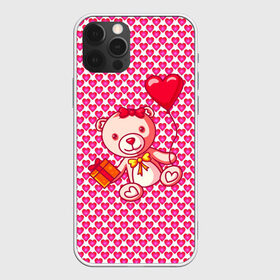 Чехол для iPhone 12 Pro Max с принтом Медвежонок сюрприз в Курске, Силикон |  | Тематика изображения на принте: baby | bear | love is | teddy | valentines | бабочка | бантик | валентина | влюбленный | воздушный шарик | девочка | игрушка | лучшая мама | любимая жена | люблю | любовь | малыш | марта | медведь | медвежата | милый