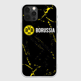 Чехол для iPhone 12 Pro Max с принтом BORUSSIA Боруссия в Курске, Силикон |  | borussia | club | dortmund | footbal | logo | боруссия | дортмунд | знак | клуб | логотип | логотипы | символ | символы | форма | футбол | футбольная | футбольный