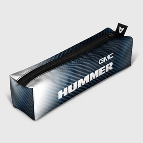 Пенал 3D с принтом HUMMER Хаммер в Курске, 100% полиэстер | плотная ткань, застежка на молнии | Тематика изображения на принте: 