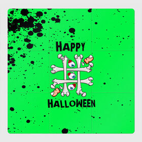 Магнитный плакат 3Х3 с принтом Halloween в Курске, Полимерный материал с магнитным слоем | 9 деталей размером 9*9 см | 31 октября | halloween | halowen | ведьма | день всех святых | джек | костюм | кровь | лого | монстр | надпись | праздник | приведение | призрак | светильник | символ | страшная | тыква | ужасы | хеллоуин | хеллуин