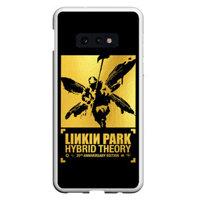 Чехол для Samsung S10E с принтом Hybrid Theory 20th Anniversary в Курске, Силикон | Область печати: задняя сторона чехла, без боковых панелей | chester bennington | hybrid theory | linkin park | rock | беннингтон | линкин парк | рок | честер