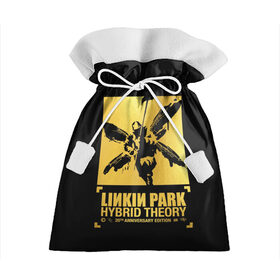 Подарочный 3D мешок с принтом Hybrid Theory 20th Anniversary в Курске, 100% полиэстер | Размер: 29*39 см | chester bennington | hybrid theory | linkin park | rock | беннингтон | линкин парк | рок | честер