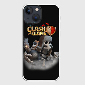 Чехол для iPhone 13 mini с принтом Clash of Clans в Курске,  |  | clash of clans | clash royale | game | supercell | детская | детям | игра | клаш оф кланс | клаш оф кленс | клеш оф кленс | клэш оф кланс | компьютерная игра | пекка
