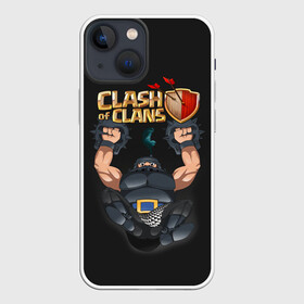 Чехол для iPhone 13 mini с принтом Clash of Clans в Курске,  |  | clash of clans | clash royale | game | supercell | детская | детям | игра | клаш оф кланс | клаш оф кленс | клеш оф кленс | клэш оф кланс | компьютерная игра | пекка