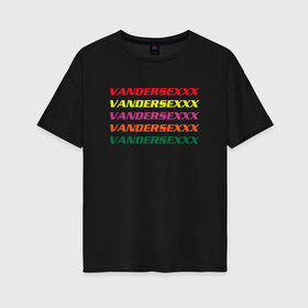 Женская футболка хлопок Oversize с принтом vandersexxx в Курске, 100% хлопок | свободный крой, круглый ворот, спущенный рукав, длина до линии бедер
 | eurotrip | flugegeheimen | евротур | евротур флюгегехаймен | флюгегехаймен