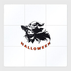 Магнитный плакат 3Х3 с принтом Феечка Хеллуин в Курске, Полимерный материал с магнитным слоем | 9 деталей размером 9*9 см | Тематика изображения на принте: helloween | witch halloween | ведьма | ведьма хеллуин | день всех святых | феечка | фея | хеллуин