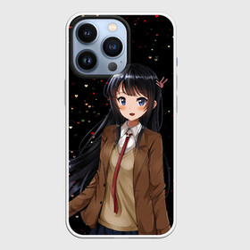 Чехол для iPhone 13 Pro с принтом Май Сакураджима в Курске,  |  | anime | mai sakurajima | seishun buta yarou wa bunny girl senpai no yume wo minai | аниме | вайфу | май сакураджима | этот глупый свин не понимает мечту девочки зайки