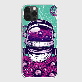 Чехол для iPhone 12 Pro Max с принтом Цветочный Астронавт в Курске, Силикон |  | astronaut | cosmonaut | daisy | floral | flowers | galaxy | helmet | peace | planet | planets | retro | space | spacesuit | suit | винтаж | галактика | космонавт | космос | мир | планета | планеты | ретро | ромашки | скафандр | цветок | цвет