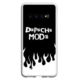 Чехол для Samsung Galaxy S10 с принтом Depeche Mode в Курске, Силикон | Область печати: задняя сторона чехла, без боковых панелей | Тематика изображения на принте: depeche mode | альтернативный | вестник моды | депеш мод | дэйв гаан | индастриал | мартин гор | музыка | новая волна | рок | синти поп | электроник | энди флетчер