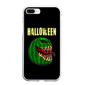 Чехол для iPhone 7Plus/8 Plus матовый с принтом Halloween злобный арбуз в Курске, Силикон | Область печати: задняя сторона чехла, без боковых панелей | 31 октября | halloween | halowen | ведьма | день всех святых | джек | костюм | кровь | лого | монстр | надпись | праздник | приведение | призрак | светильник | символ | страшная | тыква | ужасы | хеллоуин | хеллуин