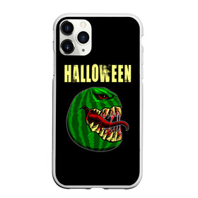 Чехол для iPhone 11 Pro Max матовый с принтом Halloween злобный арбуз в Курске, Силикон |  | 31 октября | halloween | halowen | ведьма | день всех святых | джек | костюм | кровь | лого | монстр | надпись | праздник | приведение | призрак | светильник | символ | страшная | тыква | ужасы | хеллоуин | хеллуин