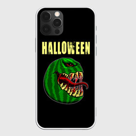 Чехол для iPhone 12 Pro Max с принтом Halloween злобный арбуз в Курске, Силикон |  | 31 октября | halloween | halowen | ведьма | день всех святых | джек | костюм | кровь | лого | монстр | надпись | праздник | приведение | призрак | светильник | символ | страшная | тыква | ужасы | хеллоуин | хеллуин