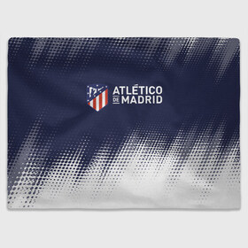 Плед 3D с принтом ATLETICO MADRID / Атлетико в Курске, 100% полиэстер | закругленные углы, все края обработаны. Ткань не мнется и не растягивается | atletico | club | footbal | logo | madrid | атлетико | знак | клуб | логотип | логотипы | мадрид | символ | символы | форма | футбол | футбольная | футбольный