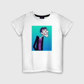 Детская футболка хлопок с принтом БАН в Курске, 100% хлопок | круглый вырез горловины, полуприлегающий силуэт, длина до линии бедер | mc lao | mclao | бан | блогер | богатыри | лайрафортнайт | мельница | мслао