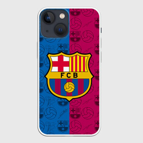 Чехол для iPhone 13 mini с принтом FC BARCELONA в Курске,  |  | barselona fc | fifa | lionel messi. | барса | барселона | лионель месси | фифа | фк барселона | футбол